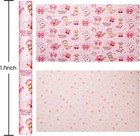 Pink Cowgirl Wrapping Paper Roll - 17in X 32 8ft Reversible Gift Wrap With Weste