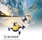 X300c Mini Drone With Camera 720p Hd Fpv  Rc Quadcopter Foldable  Yellow