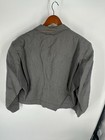 Vintage 90s Greyhound Lines Notch Zip-up Bus Driver Uniform Jacket Gray Size L