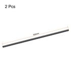 2 Pack Carbon Fiber Round Tube 6x4x500mm 3k Roll Wrapped Matt For Rc Airplane