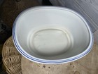 Vintage Chinese Blue   White  Porcelain Planter