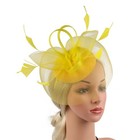 Lovfingu Tea Party Flapper Headband 20s Head 1 Count  pack Of 1   C100-yellow