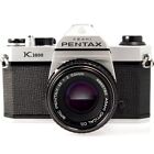 Pentax Asahi K1000 35mm Film Camera W  50mm Pentax-m Lens - Tested - Excellent