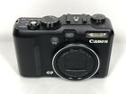 Canon Powershot G9 12 1mp Digital Camera  working With Scratches On Lens 