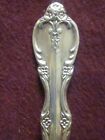 6pc Silverplate Rogers Bro Reinforced Unknown Pattern Soup Spoons 6 3 4  No Mono