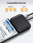 Idsonix Usb3 0 To 2 5   Sata Hard Drive Adapter Cable Uasp Converter For Ssd Hdd
