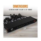 Pyle 19 Outlet 1u 19  Rackmount Pdu Power Distribution Supply Cente    Fast Ship