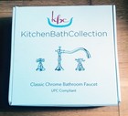 Brand New Kbc Kitchenbathcollection Classic Chrome Bathroom Faucet  kbc-faclch