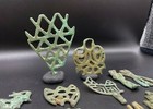 Ordos Bronze Jewelry Ornaments Hair Pins Ancient Scythians Mongolian Steppe Era 