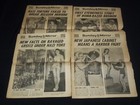 1944-1946 New York Sunday Mirror Home Edition Sections Lot Of 25 - Np 9043