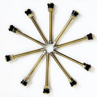 100 Kits Tr573 Truck Tire Valve Stem Wheels 22 5  24 5 For Rim    625  l  4 527 