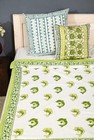 Soft Cotton Baby Quilt Reversible Block Print - Handmade Baby Blanket  India