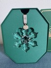 Nib Swarovski Annual Snowflake Ornament 2022 Holiday Christmas Collectible Gift