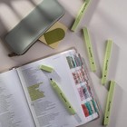 Bible Highlighters With Soft Chisel Tip  5 Pack Single Color Pens No Bleed  Quic