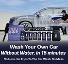 Rubbit Waterless Carwash Kit W  Electric Sprayer