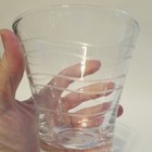 Nib Cocktail Glasses Set Of 4 Crystal Godinger Modern Dots Stripe Check Etched
