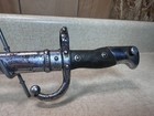 Antique 1874 French Gras Rifle Bayonet  Armes De Tulle  1878 25    W  Scabbard