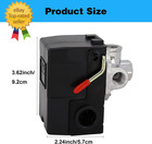 Heavy Duty Pressure Switch For Air Compressor 135-175 Psi Four 4 Port 26 Amp