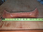 Vtg  River Birch Bark Canoe Handmade Native American Souvenir Cabin Lake House 