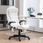 Vinsetto 6 Point Vibrating Massage Office Chair With Lumbar Heat