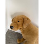 Melissa   Doug Lifelike Standing Yellow Lab Plush Dog 2116 Large Stuffed Animal