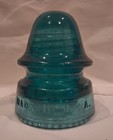 Vintage Hemingray No 19 Aqua-blue Insulator Excellent Condition