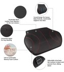 Au-kee Back Support Pillow Leather Memory Foam For Car chair Lumbar Cushion