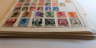 Romania Stamp Collection 100  Album Pages 1940s-1970s Large Used Lot S105
