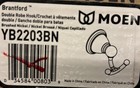 Moen Yb2203bn Brantford Double Robe   Towel Hook - Brushed Nickel
