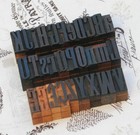 A-z Alphabet 1 06  Letterpress Wooden Printing Blocks Wood Type Vintage Printer 