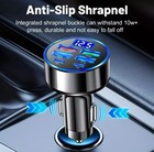4 Usb 6 Ports Super Fast Car Charger Adapter For Iphone Samsung Android Phone
