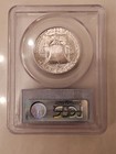 1954-s  50c  Franklin Half Dollar Pcgs Ms65 Blue Label Coin Number 18064468
