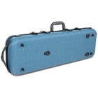 Gewa Violin Case  Bio-a  Oblong  4 4-1 2  Blue  Music Pocket   Adjustable Neck