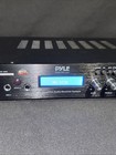 Pyle Pda7bu Home Theater Amplifier Mp3 usb sd aux fm Black Bluetooth Receiver