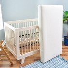Crib Mattress Organic 2 Stage 144 Coil Waterproof Breathable Naturepedic