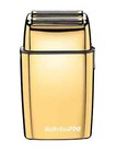 Babyliss Pro   Foilfx02    Cordless Metal Gold Double Foil Shaver Fxfs2g