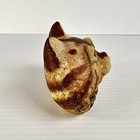 Vintage Dane Burr Cat Face Studio Pottery With Bell Inside Signed Mcm
