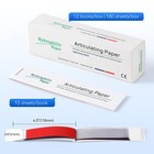 180sheets Dental Articulating Paper Hydrophobic Double Sided Strips Blue red Usa