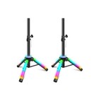 Universal Speaker Stand Six Light Modes Speaker Tripod Stand Led Multi-colour 