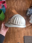 Vtg Aluminum Fibre-metal Hard Hat Helmet Superlite 8 Rivet - Mkco 