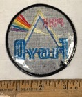 Vintage 1980s Pink Floyd Dark Side Of The Moon Logo Patch Rock Band Music