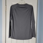 Baleaf Shirt Womens Medium Grey Long Sleeve Performance Stretch Pullover Hiking 