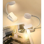 Flexible Rechargeable Led Book Light With 3 Light Modes Easy Clip Reading Lamp