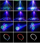 Led Mini Moving Head Stage Lighting Rgbw Dj Dmx Spot Beam Bar Disco Party Lights