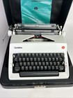 Vtg Olympia Sm9 Deluxe Portable Typewriter W case Elite Typeface