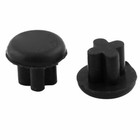 Smartphone Rubber 3 5mm Earphone Jack Anti Dust Ear Stopper Black 20pcs