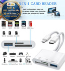 Sd Card Reader For Iphone  Ipad  Memory Card Readers For Camera Adapter