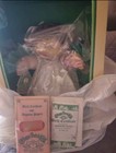 Cabbage Patch Kids Girl Play Doll Cloth Brown Hair Blue Eyes Box   Birth Cert