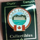 Lake Louise Canada Travel Souvenir Enamel Jacket Lapel Pin Fairmont Chateau