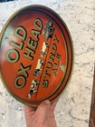 Excellent 1930s Standard Brewing Company Rochester Ny Ox Head Beer Tray Sign